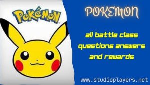 All Battle Class Questions Answers and Rewards - Pokemon Violet & Scarlet