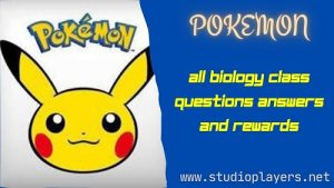 All Biology Class Questions Answers and Rewards - Pokemon Violet & Scarlet