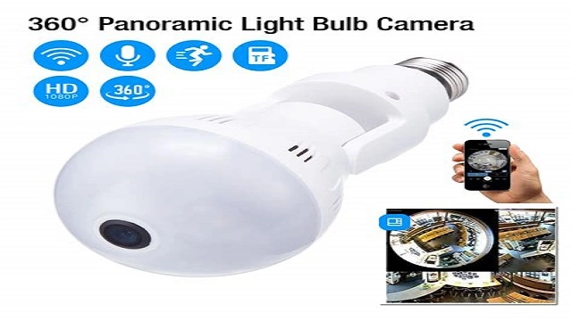 AISHINE Light Bulb Camera