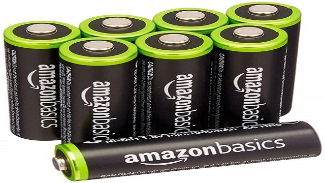 AmazonBasics Rechargeable AA Batteries