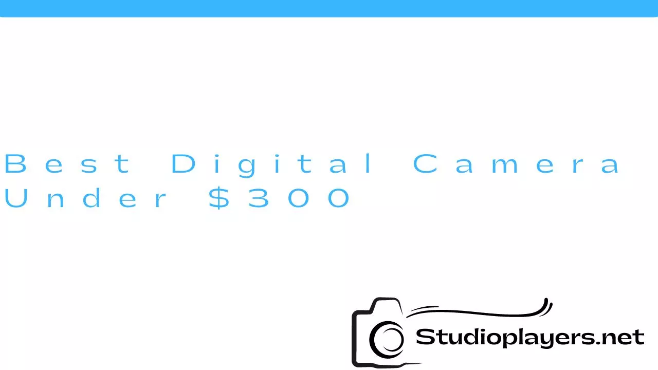 Best Digital Camera Under $300