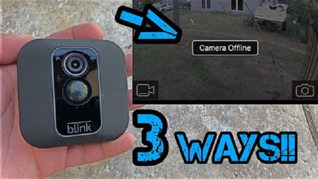 Blink Camera Flashing Red and Not Recording