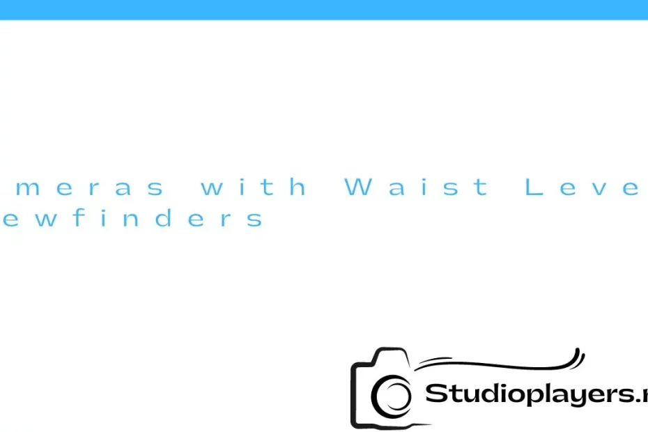 Cameras with Waist Level Viewfinders