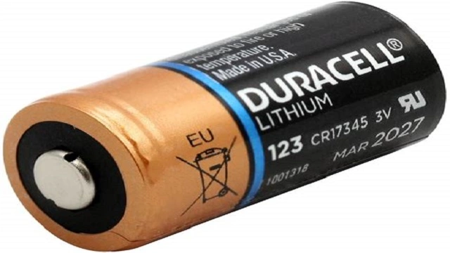 Duracell CR123A Lithium Batteries