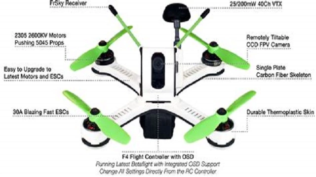 High Performance Drone with 480p Camera Video