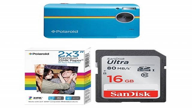 Polaroid Camera with SD Card