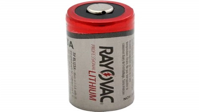 Rayovac CR123A Lithium Batteries