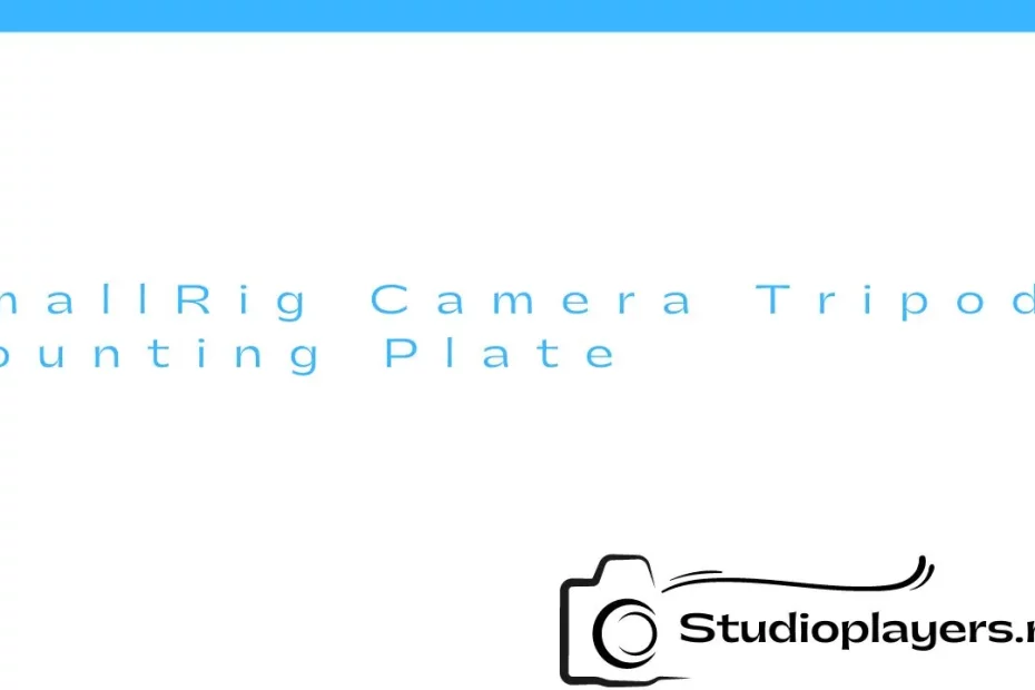 SmallRig Camera Tripod Mounting Plate