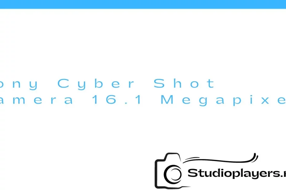 Sony Cyber Shot Camera 16.1 Megapixel