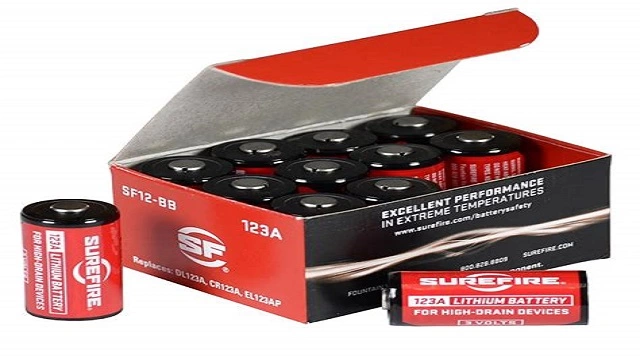 SureFire SF123A Lithium Batteries