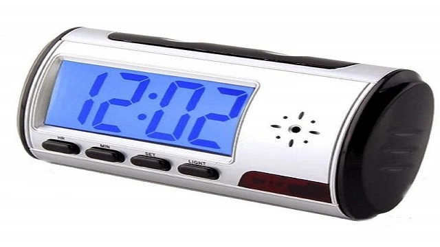 TOQI Hidden Spy Camera Alarm Clock