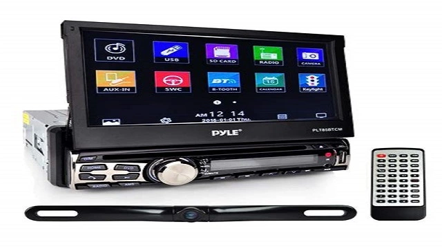 Touch Screen Radio with Back Up Camera